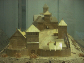 Unterburg des Modells