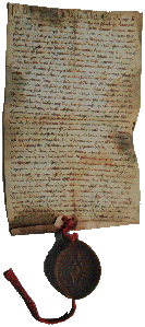 erste urkundliche Erw�hnung der Isenburg